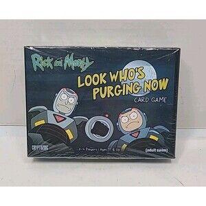 Rick And Morty Look Who’s Purging Now Card Game 2019